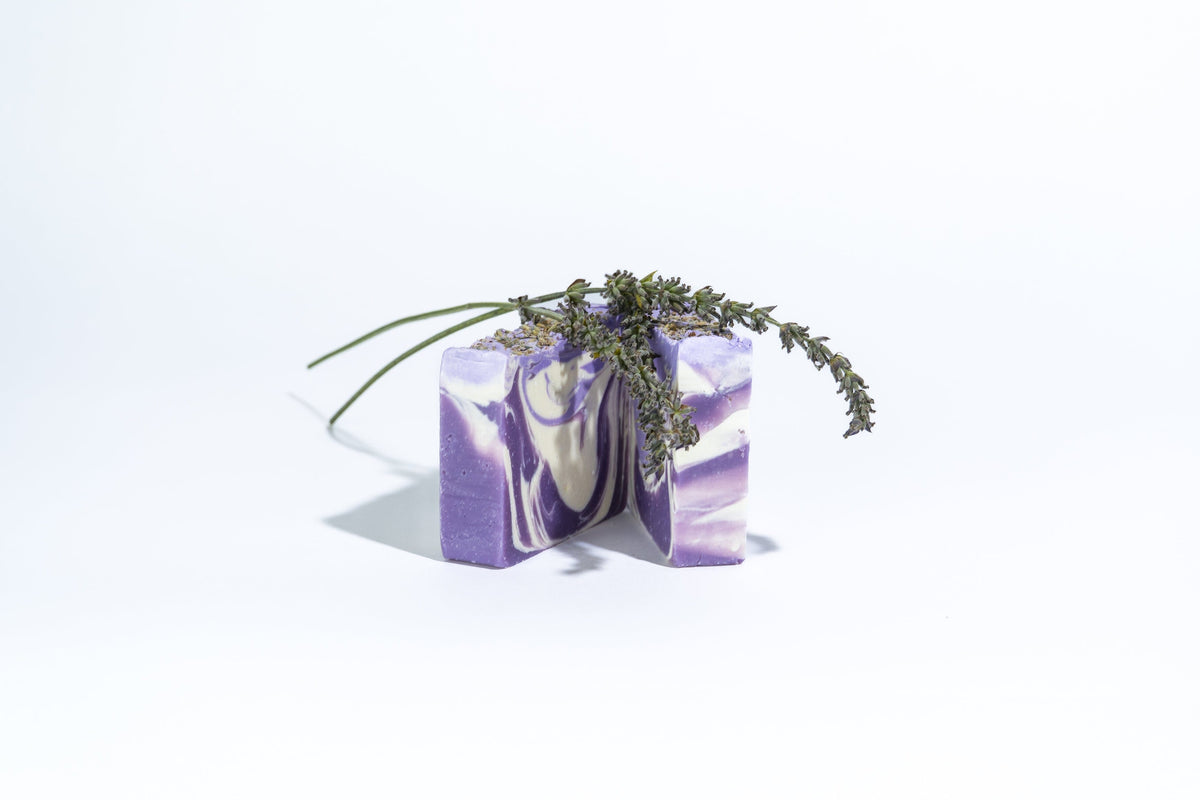 Pure Lavender Relaxation Soap Bar Handcrafted Soap Olivia's Heritage 