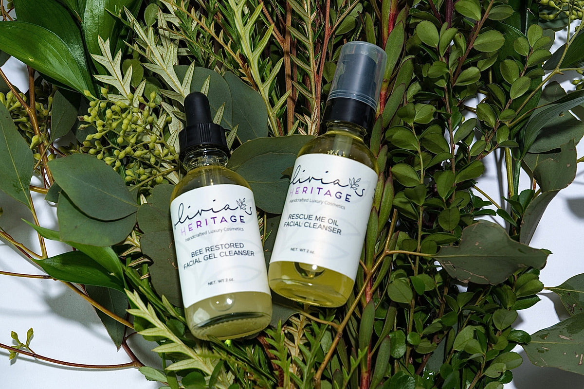Rescue Me Facial Oil Cleanser Skin care Olivia's Heritage 