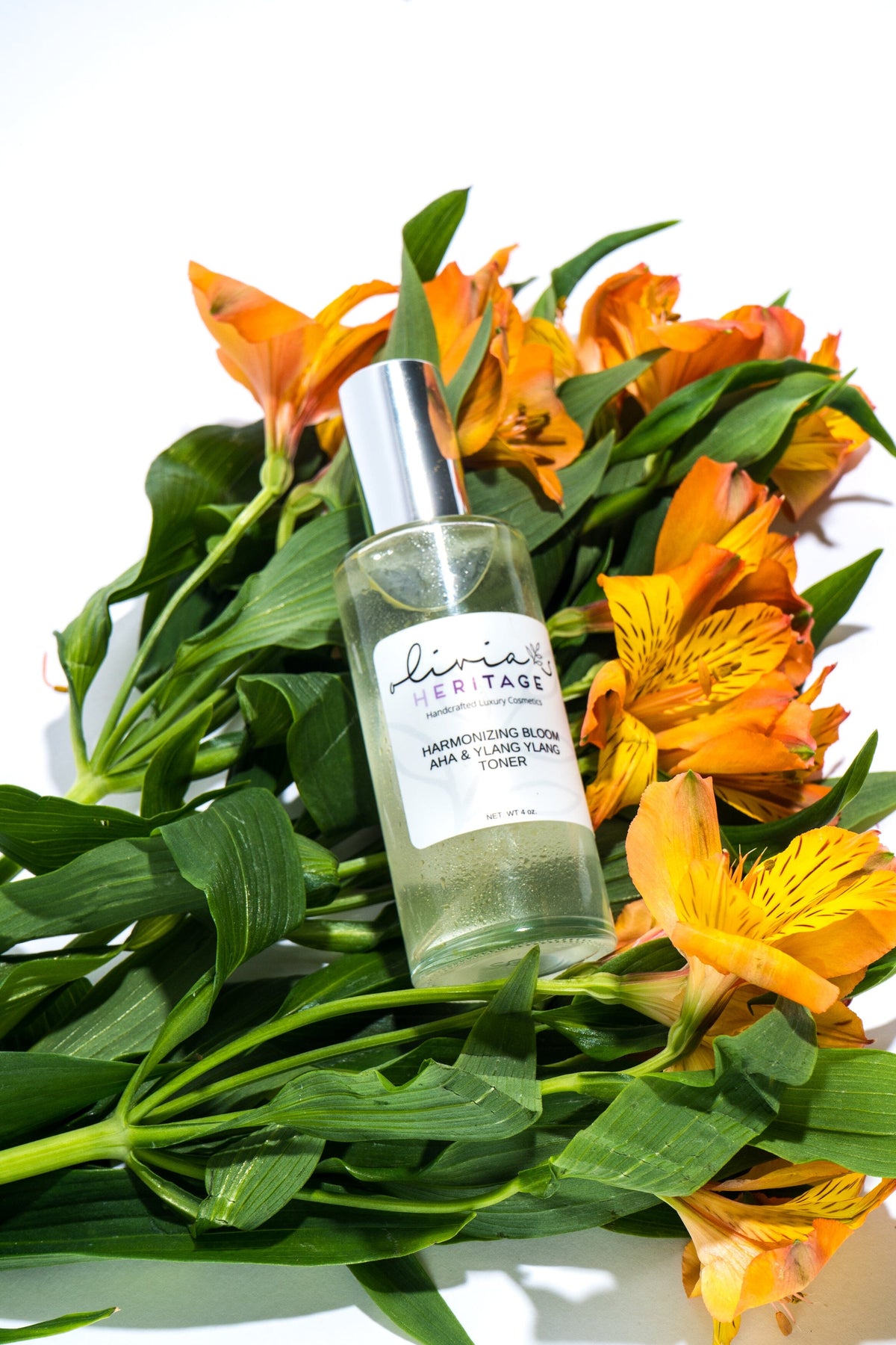 Harmonizing Bloom AHA & Ylang Ylang Toner Skin care Olivia's Heritage 
