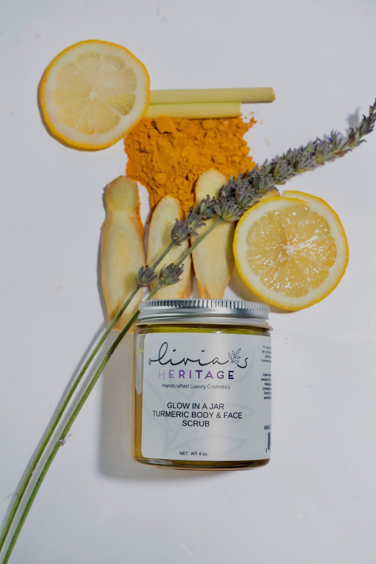 Turmeric Face & Body Scrub Olivia's Heritage 
