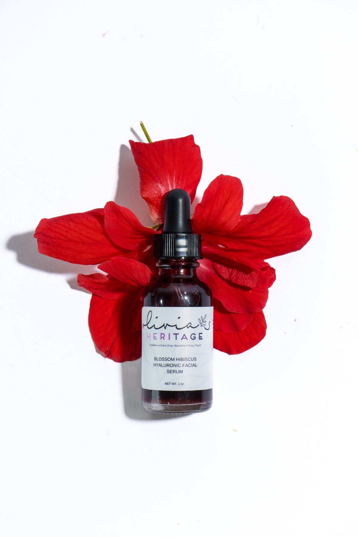 Blossom Hibiscus Hyaluronic Serum Face Care Olivia's Heritage 