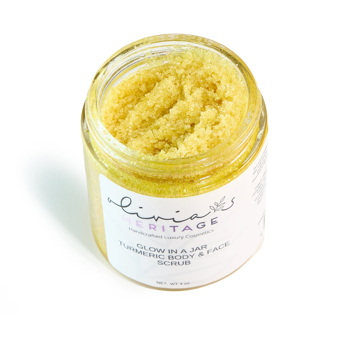 Turmeric Face & Body Scrub uliviasheritage.com 