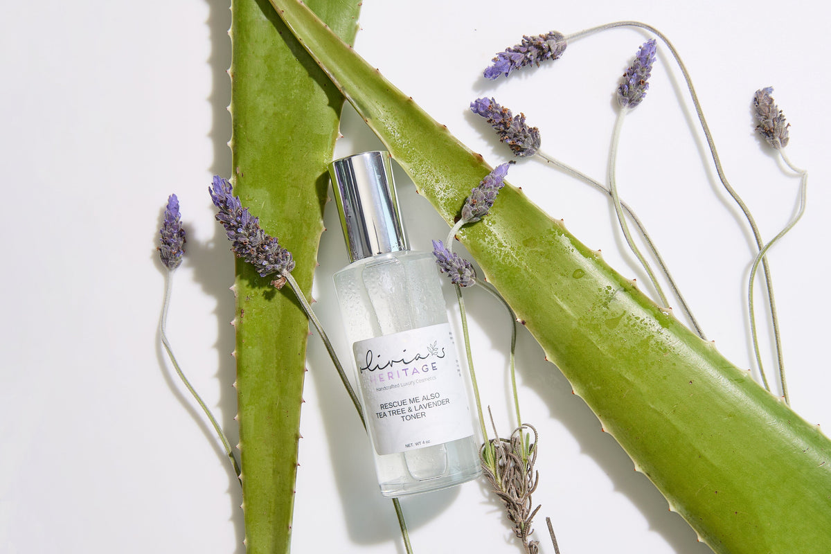 Rescue Me Also Tea Tree & Lavender Toner Skin care Olivia's Heritage 