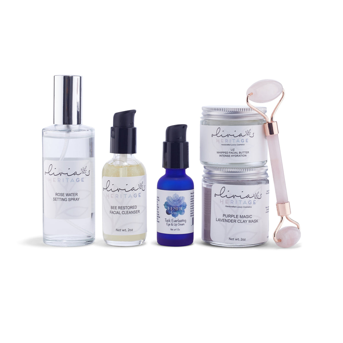 Dry Skin Kit, a curated set of products designed to hydrate and nourish dry skin, available at uliviasheritage.com